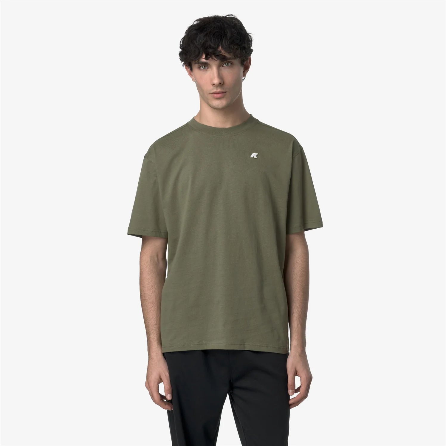 K-Way T-Shirt Solo Jersey Green Lichen