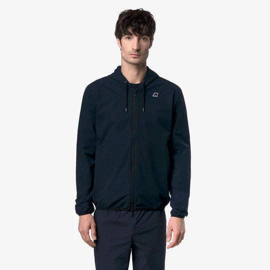 K-Way Umbert Journeer Travel Jacket Blue Depth