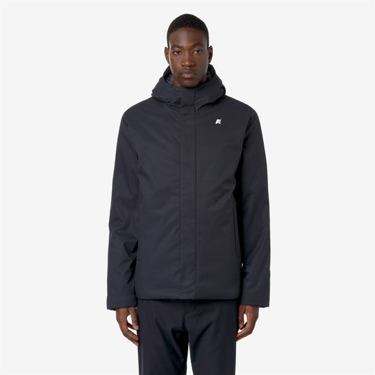 K-Way Jacko Twill Marmotta Blue Depth.