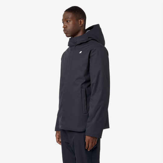 K-Way Jacko Twill Marmotta Blue Depth.