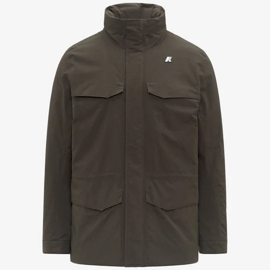 K-Way Manuel Warm Ottoman Black-Olive