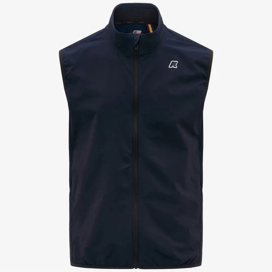 K-Way Flaner Travel Vest Blue Depth