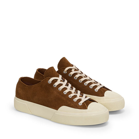 Superga 2432 Works Suede Flesh Out Brique-Off White