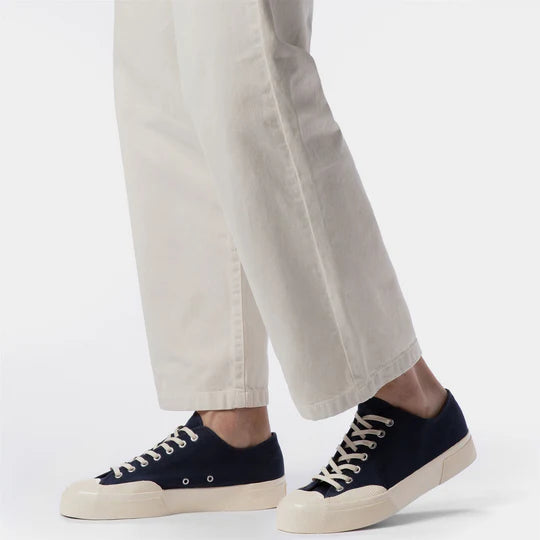 Superga Artifact 2432 Works Low Cut Cotton Canvas Navy/Off White