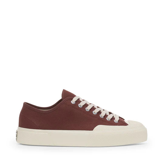 Superga Artifact 2432 Works Low Cut Cotton Canvas Brown/Off White