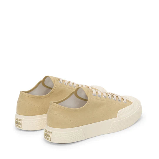 Superga Artifact 2432 Works Low Cut Cotton Canvas Beige/Off White