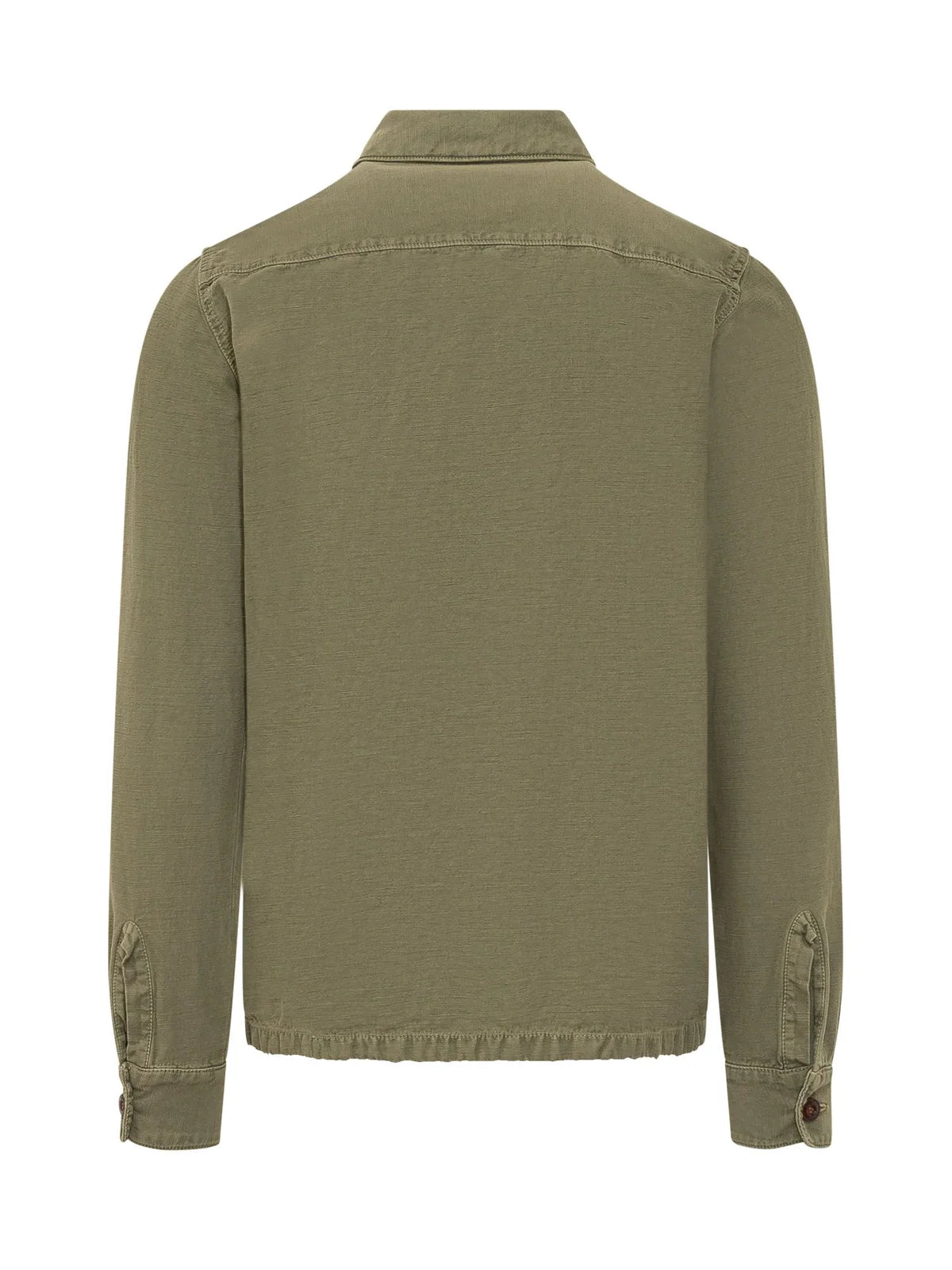 Blker Camicia Over Lino/Cotone Acadia Military