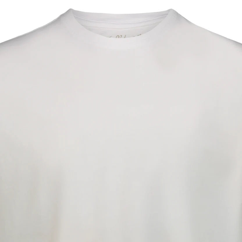 Blker T-Shirt Casco Bay Fiammata White