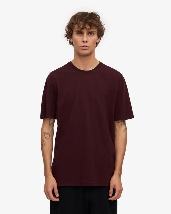 Colorful Standard Classic Tee Oxblood Red