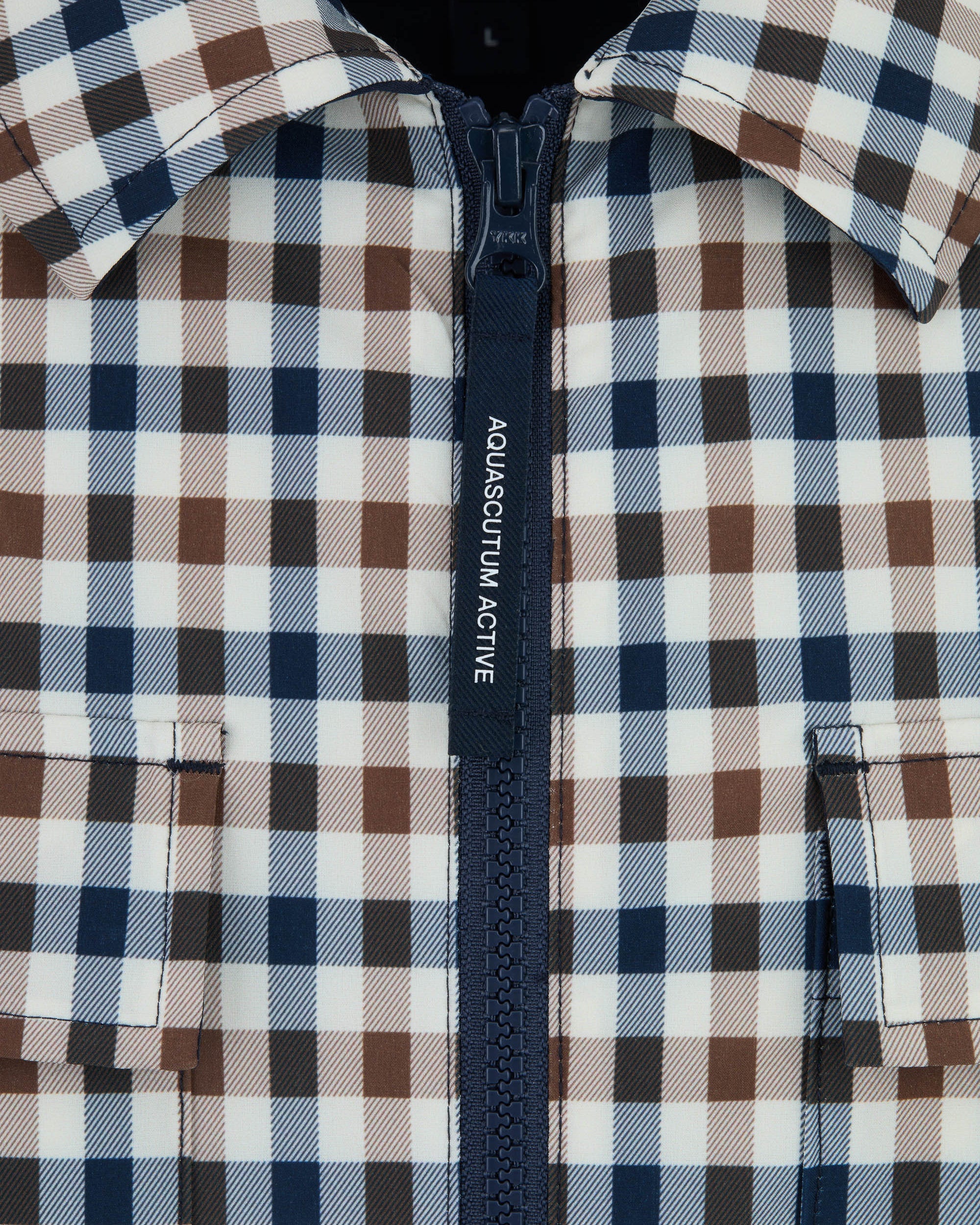Aquascutum Active Shell SP Overshirt Club Check