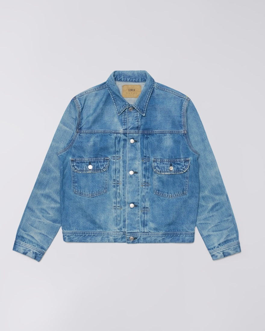 Edwin Denim Jacket Japan Light Used