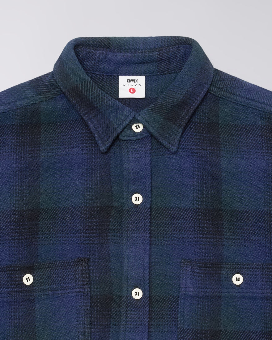 Edwin Work Shirt Japan Green