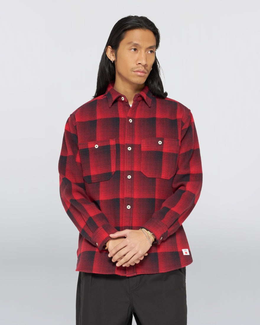 Edwin Work Shirt Japan Red