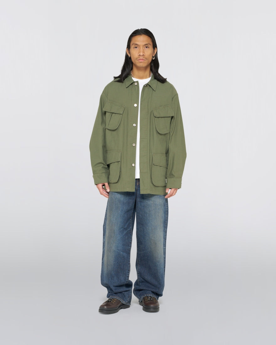 Edwin Jungle Shirt Japan Olive