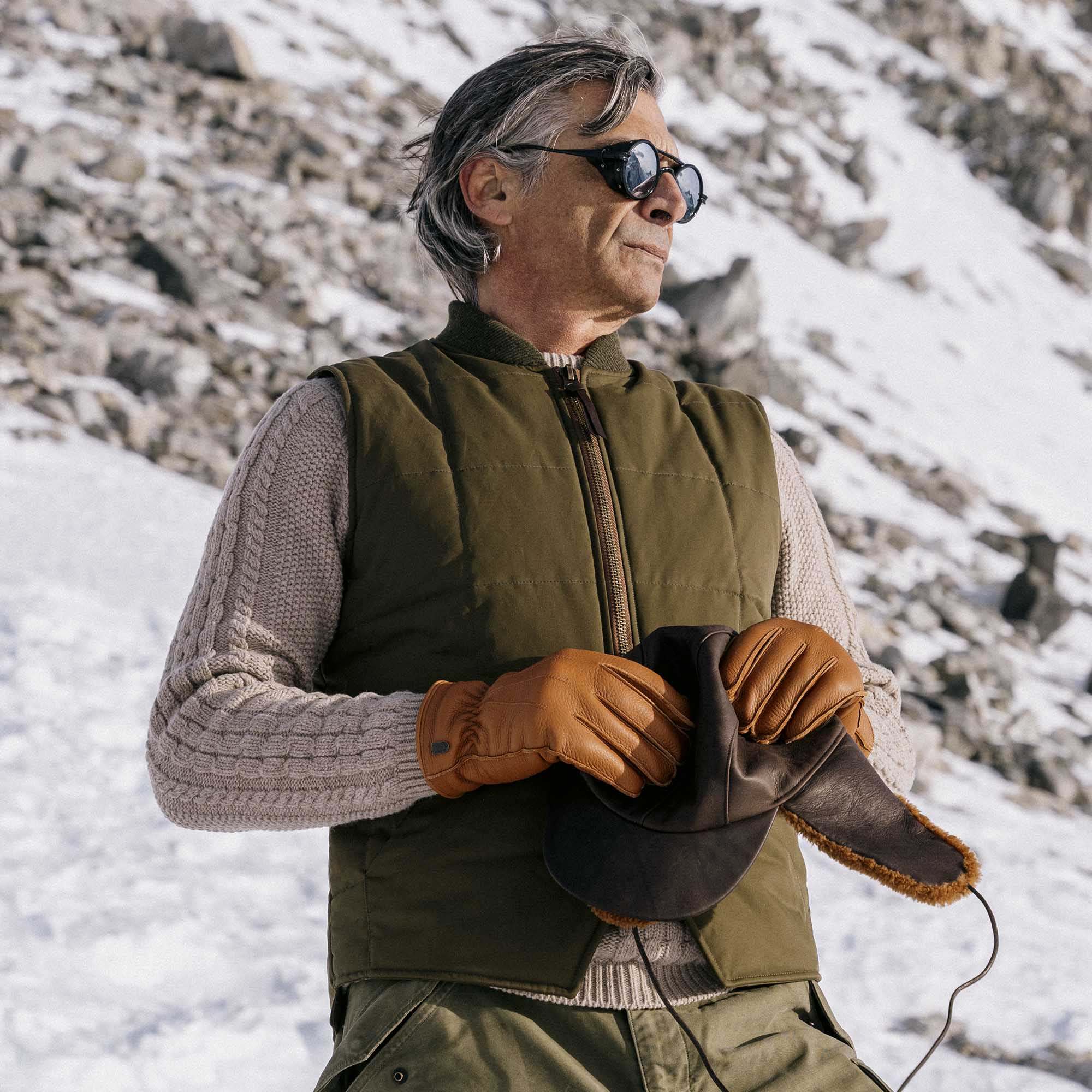 Shangri-La Heritage Alaska Olive Skyliner Vest