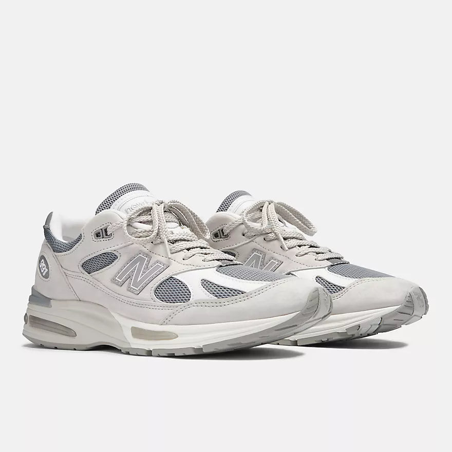 New Balance 991v2 LG2 Grey/Silver