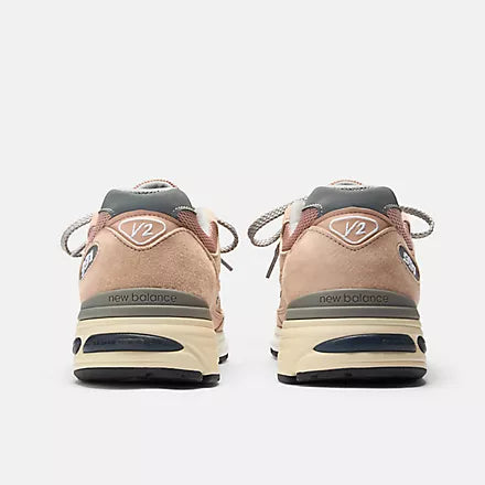 New Balance U991v2 RB2 - Mahogany Rose / Silver