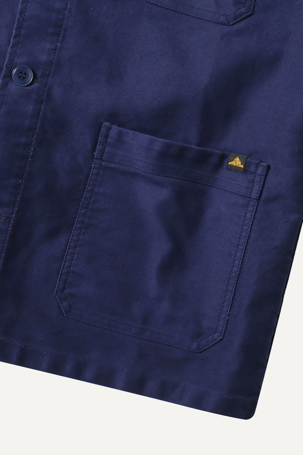 Le Mont St. Michel Moleskine Work Jacket Blue