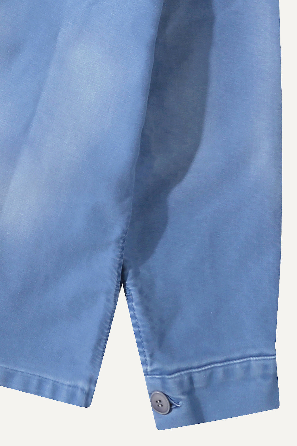 Le Mont St. Michel Moleskine Vintage Washed Work Jacket Blue