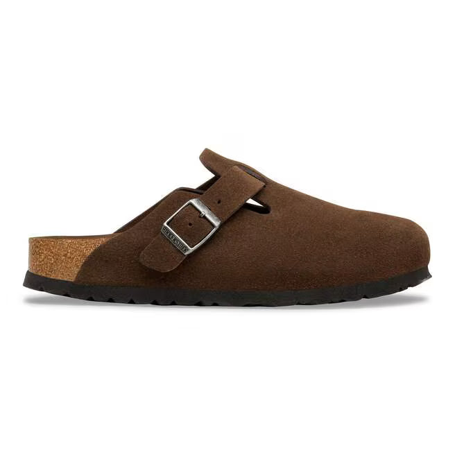 Birkenstock  Boston SFB Carafe Tonal Suede Leather