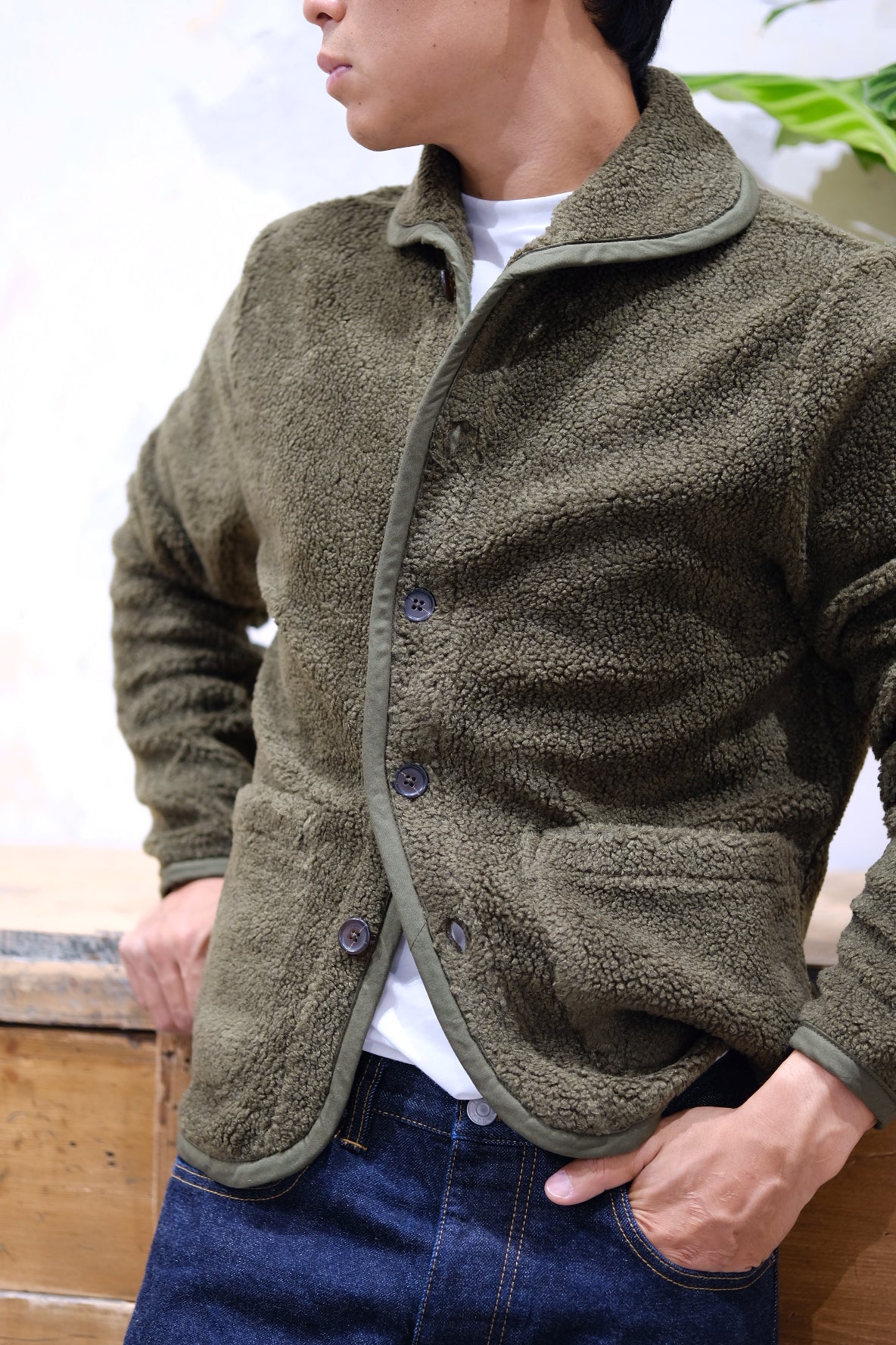 Universal Works Lancaster Jacket Olive