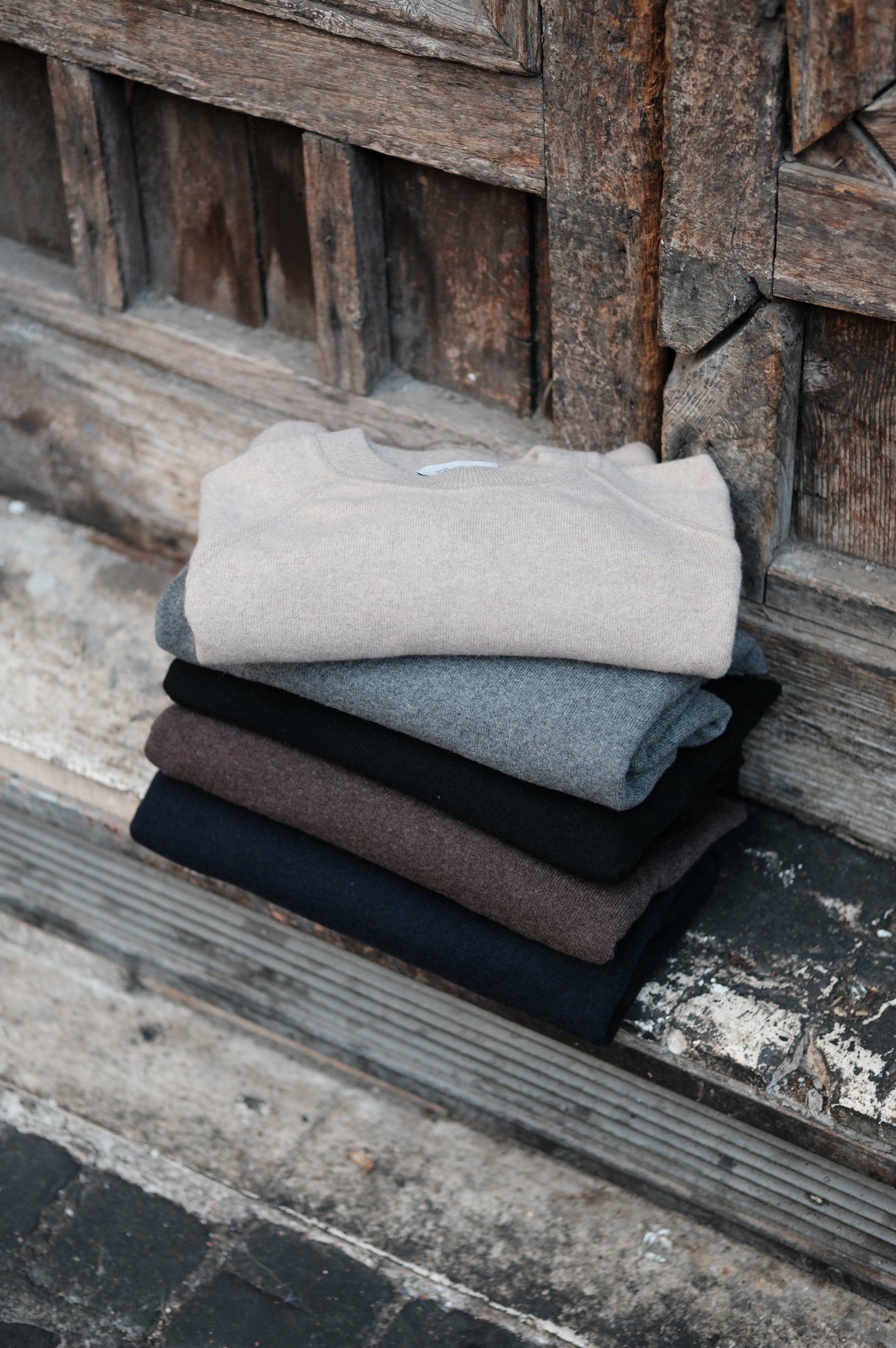 Gaffi & Co. Maglia Cashmere T.Felpa Nero