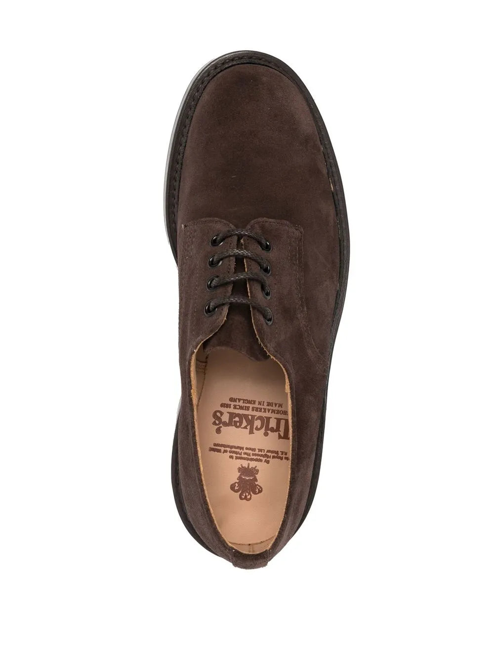 Tricker's Daniel Suede Tramping Shoes Charcoal