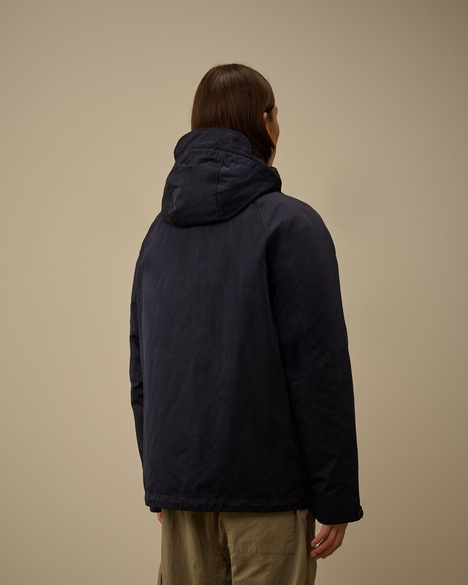 C.P. Company Micro Kei Hooded Lens Jacket Total Eclipse