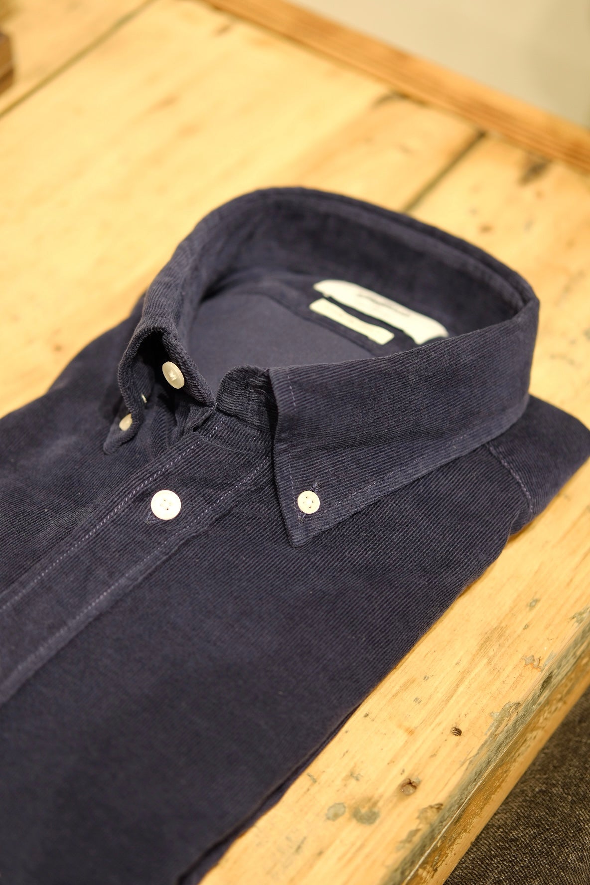 Gaffi & Co. Camicia Velluto Blue Navy