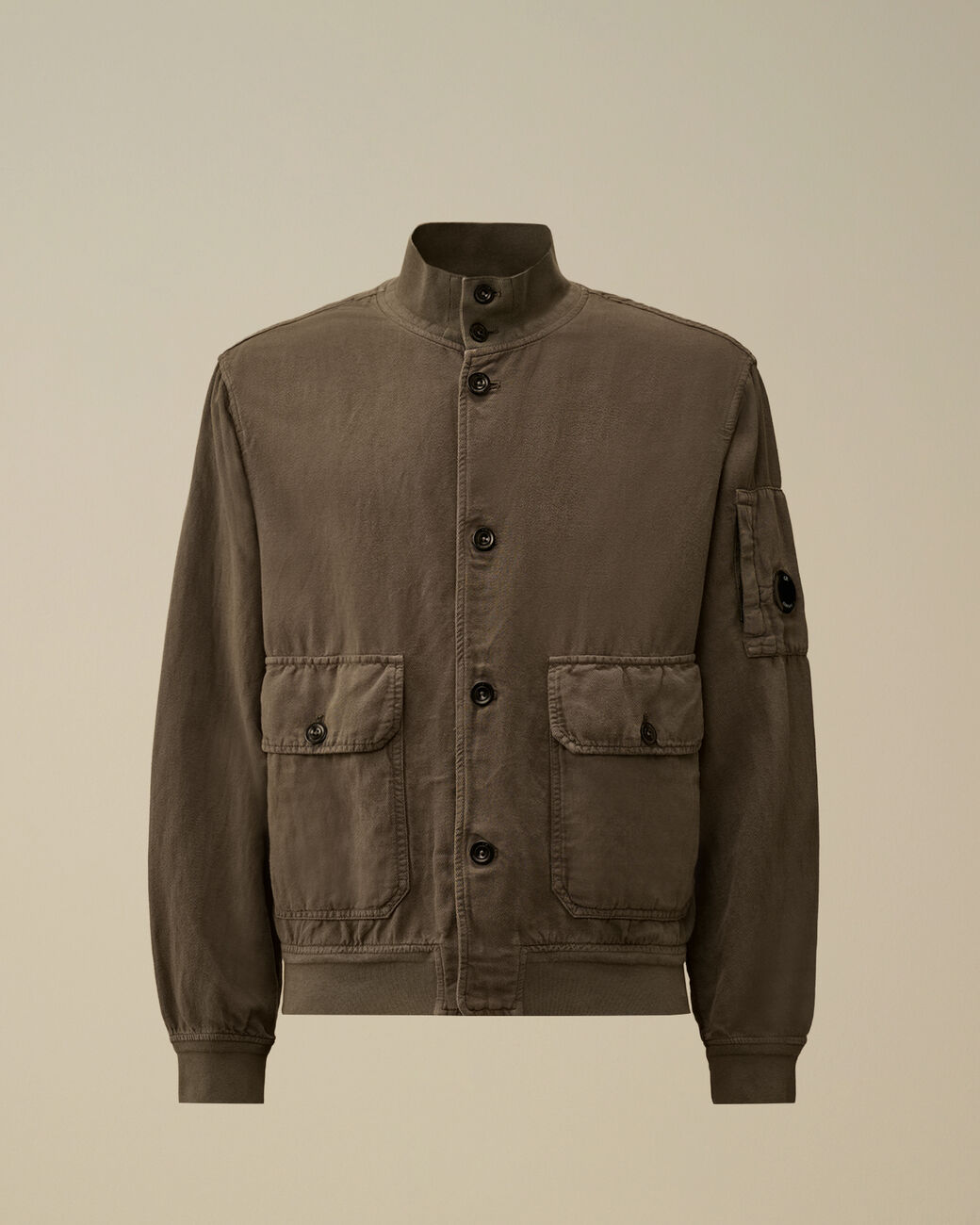C.P. Company Medium Jacket Broken Twill Gunmetal Grey