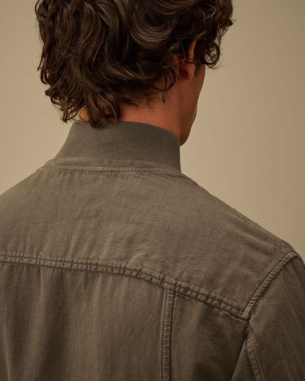 C.P. Company Medium Jacket Broken Twill Gunmetal Grey
