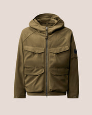 C.P. Company Shell-R Hooded Jacket Ivy Green