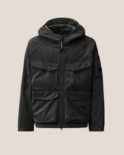 C.P. Company Shell-R Hooded Jacket Black