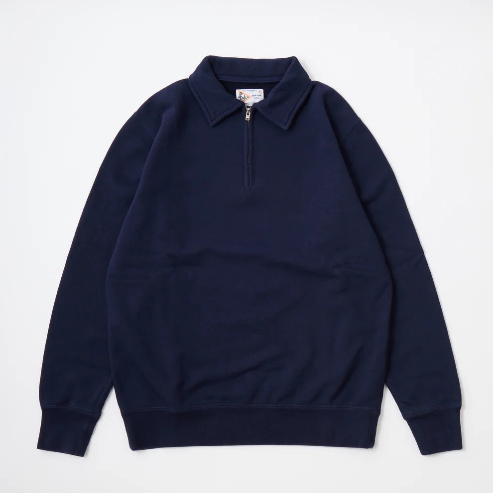 Felco NYC LS Half Zip 10oz Sweat Navy