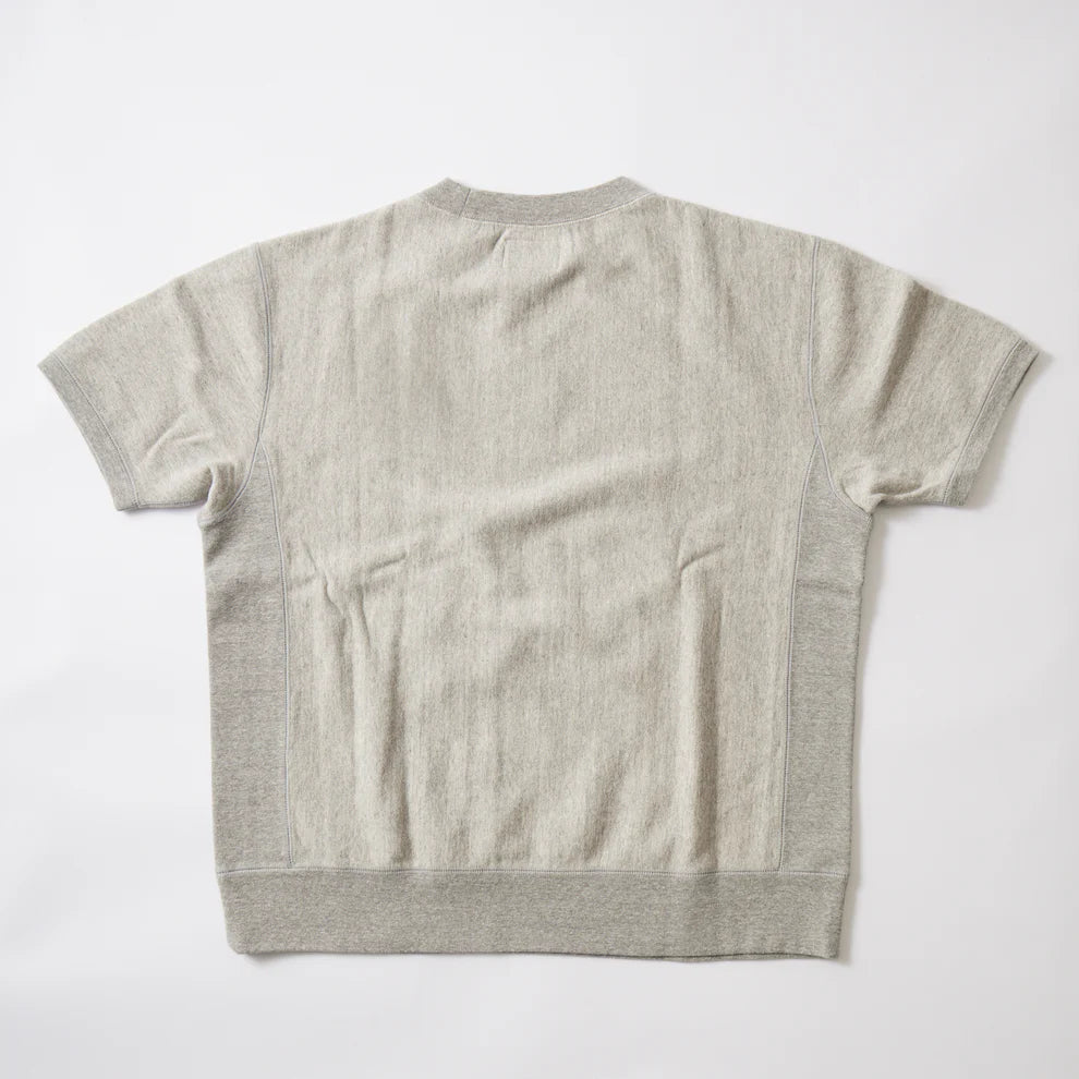 Felco NYC S/S Inverse Weave 10 Oz. Sweatshirt French Terry Twisted Grey