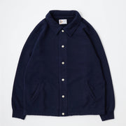 Felco NYC French Terry Coach Jacket 16oz Navy