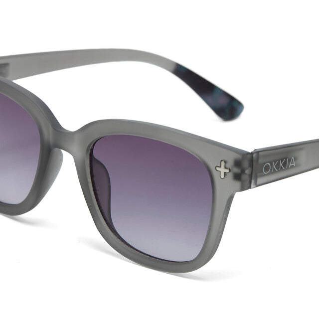 Okkia Occhiale da Sole Giovanni Soft Touch Smoke/Black Gradient