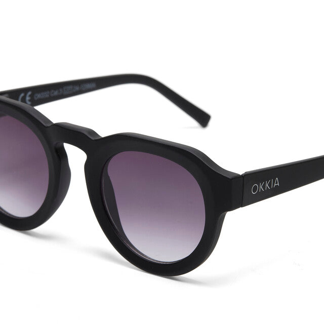 Okkia Occhiale da Sole Zeno Soft Touch Nero