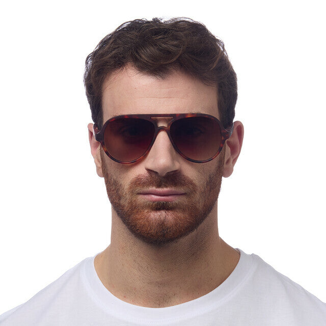 Okkia Occhiale da Sole Alessio Soft Touch Classic Havana