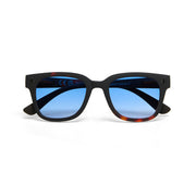 Okkia Occhiale da Sole Giovanni Soft Touch Black Havana/Gradient Blue