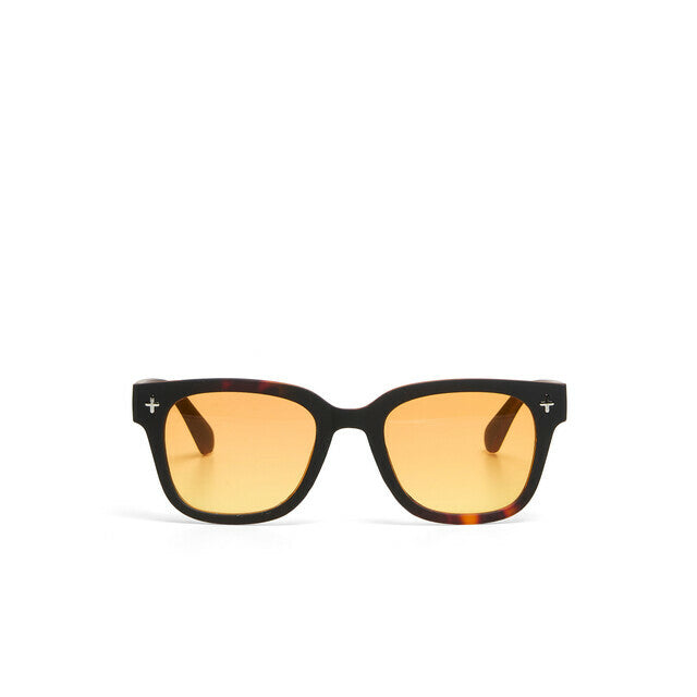 Okkia Occhiale da Sole Giovanni Soft Touch Black Havana/Gradient Yellow