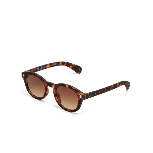 Okkia Occhiale da Sole Milano Soft Touch Classic Havana