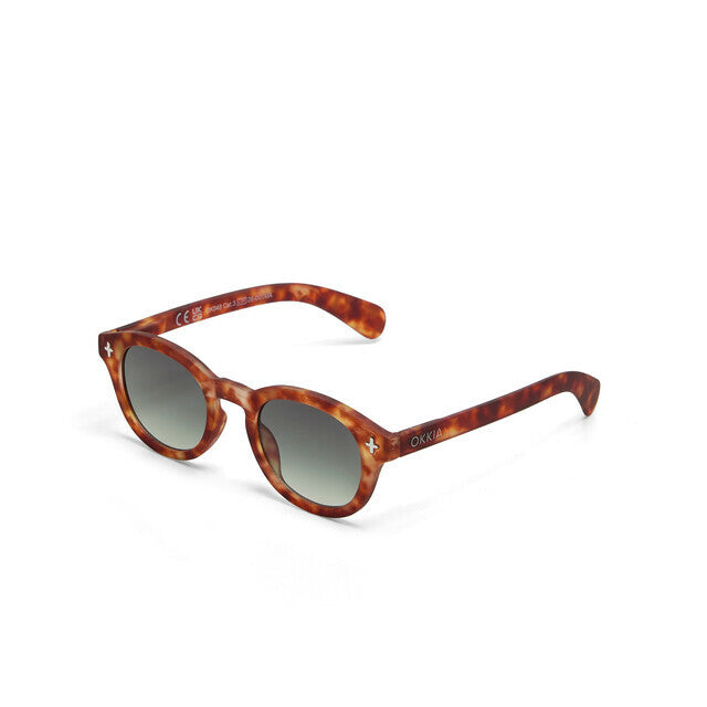 Okkia Occhiale da Sole Milano Soft Touch Sahara/Havana