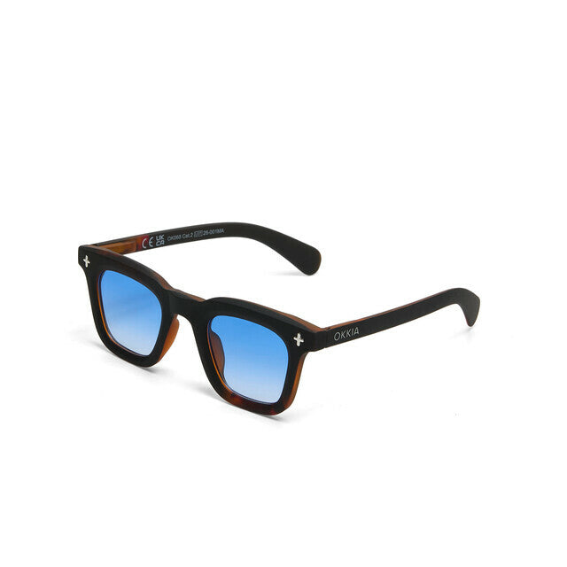 Okkia Occhiale da Sole Firenze Soft Touch Havana Black