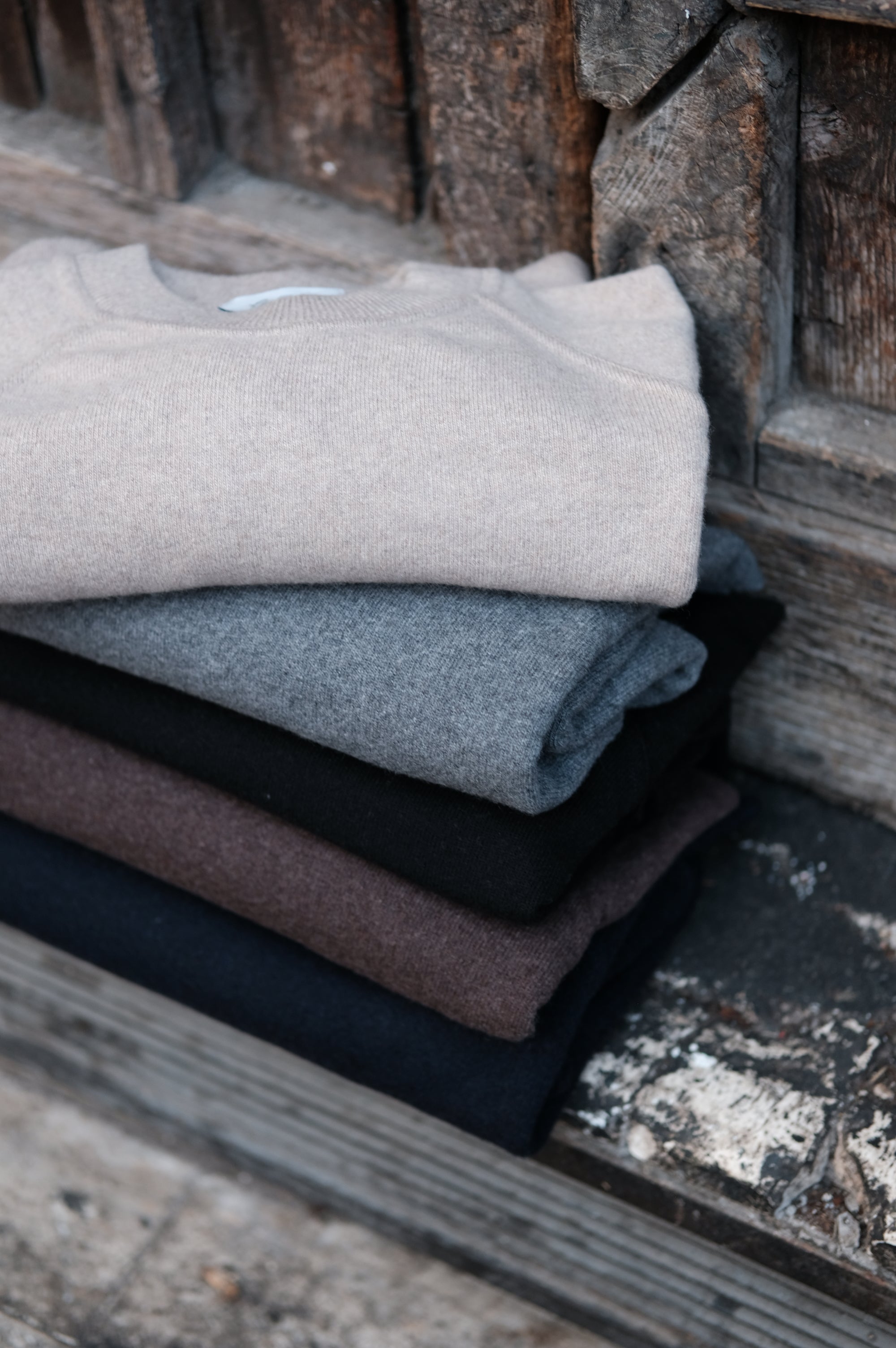 Gaffi & Co. Maglia Cashmere T.Felpa Nero