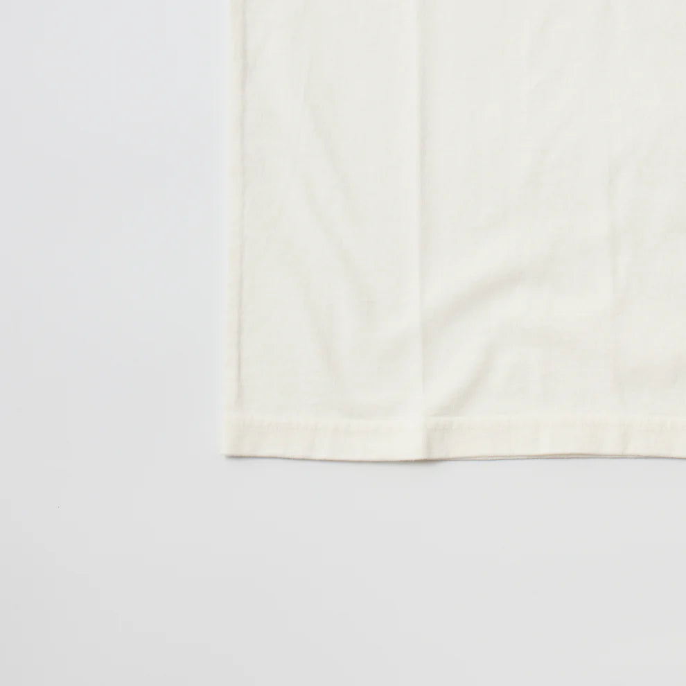 Felco NYC Binder Crew Pocket Tee 16Single Ruffy Jersey White