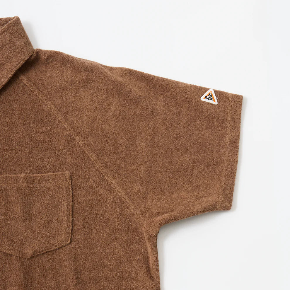 Felco NYC Mini Pile Shirt PG Brown