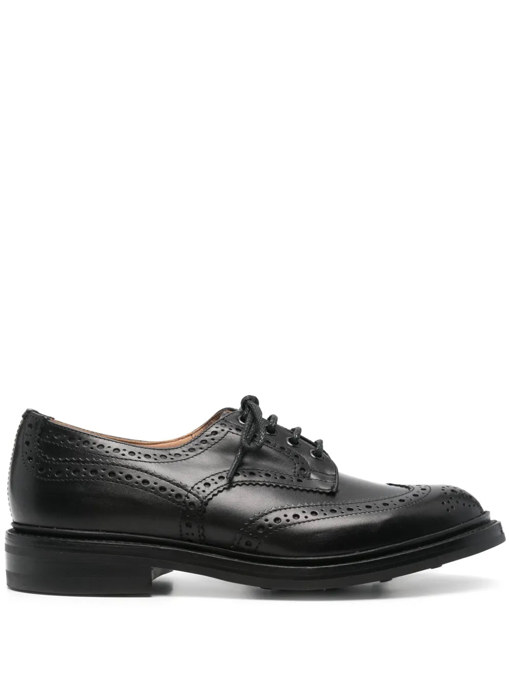 Tricker's Derby Bourton Black Pampus Brogues