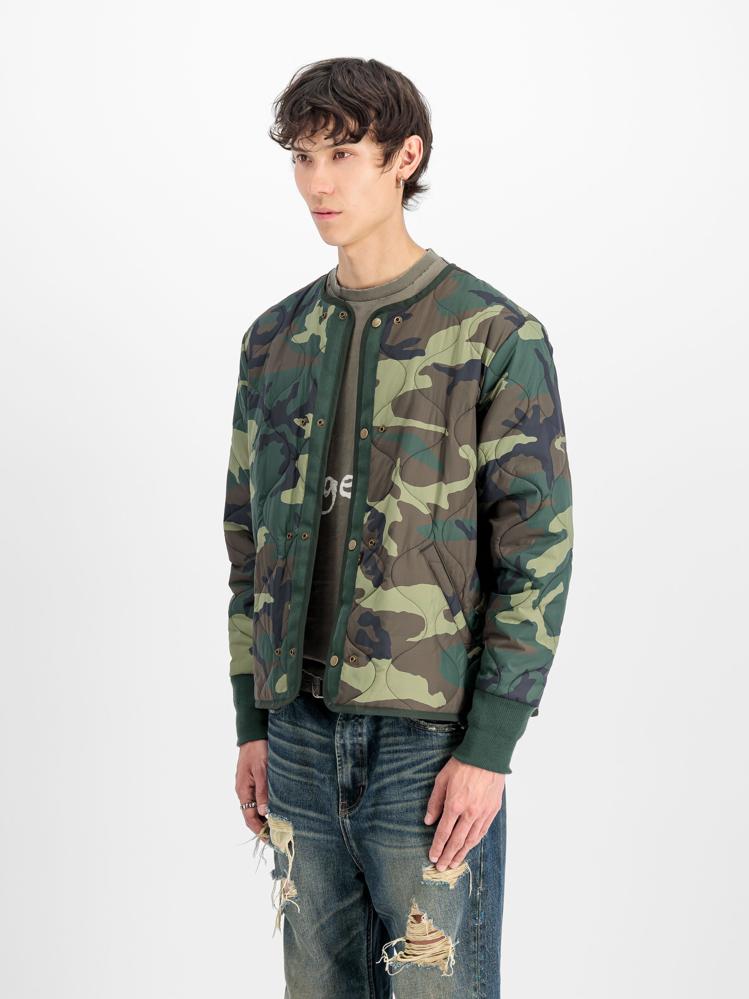Alpha Industries Studio Liner Outdoor Jacket Camo