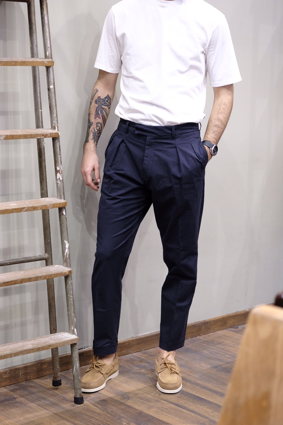 Gaffi & Co. Pantalone Bruce Notte